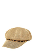 Chain Buckle Beret Straw Hat ICCO ACCESSORIES
