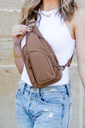 Pippa Reversible Nylon Sling Bag Aili's Corner