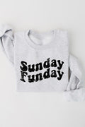 Sunday Funday Graphic Fleece Sweatshirts Color Bear