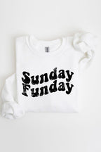 Sunday Funday Graphic Fleece Sweatshirts