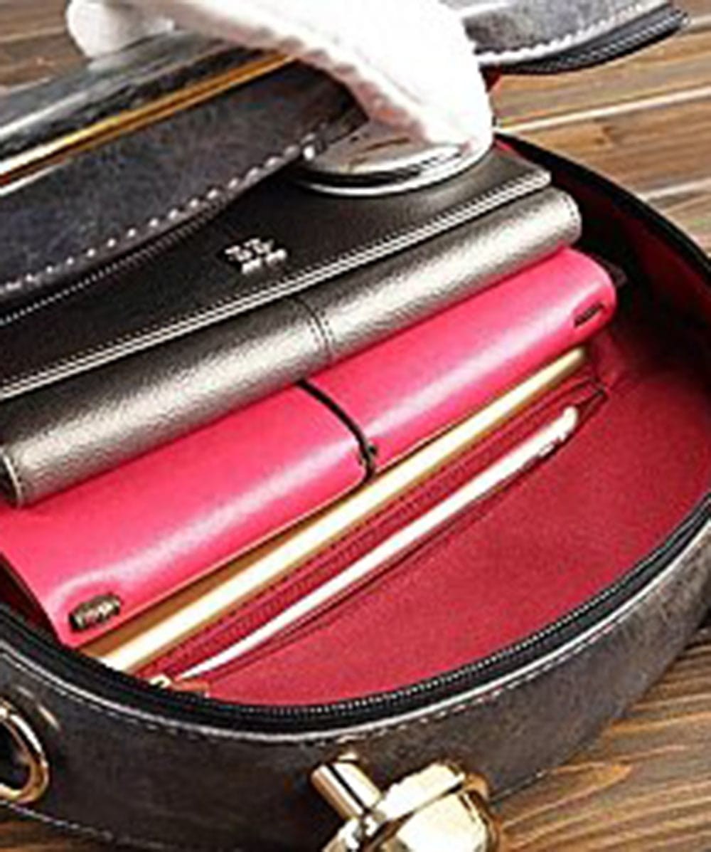 Real Alarm Clock Vintage Women Crossbody Bag