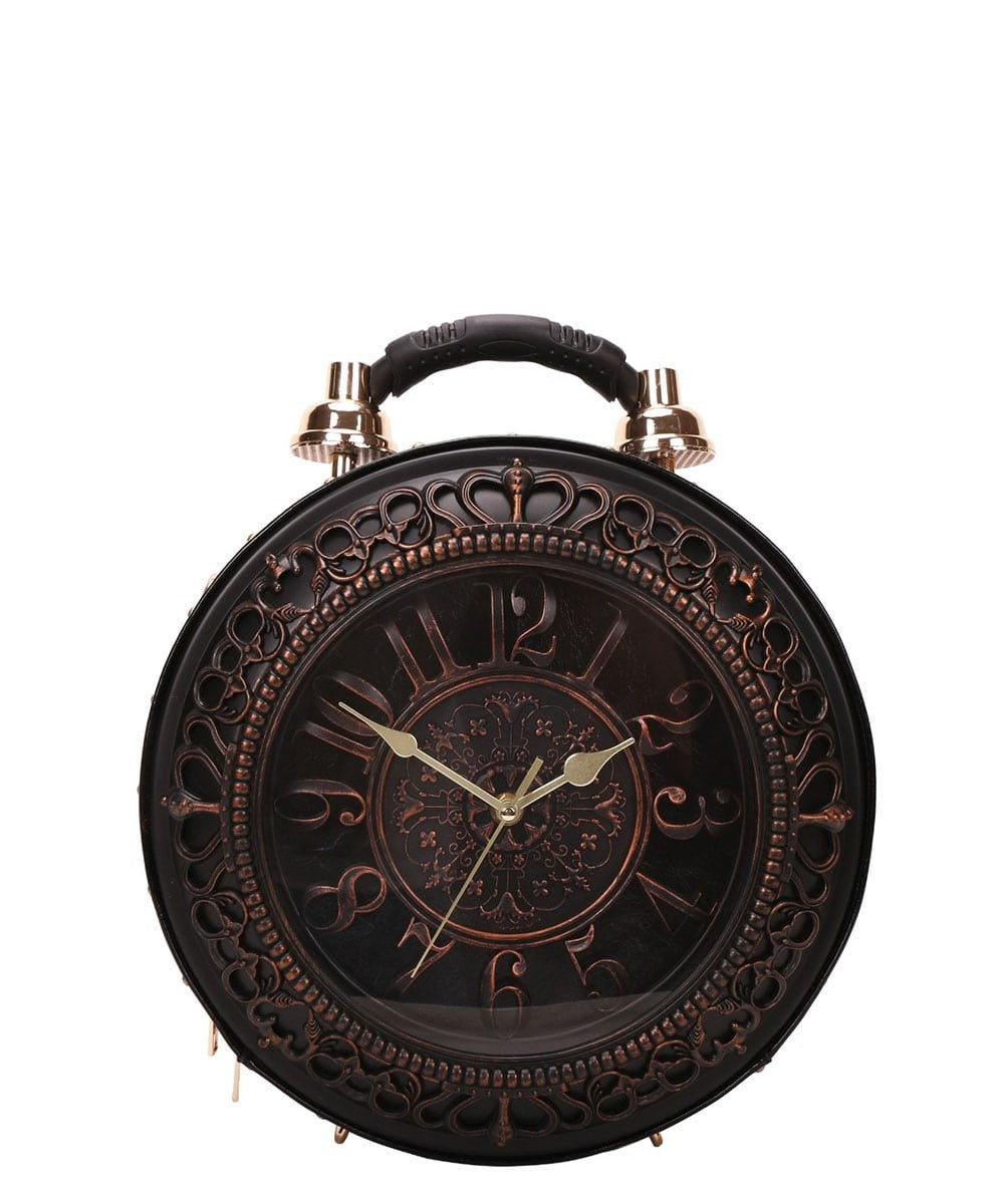 Real Alarm Clock Vintage Women Crossbody Bag
