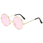 Round Metal Frame Sunglasses