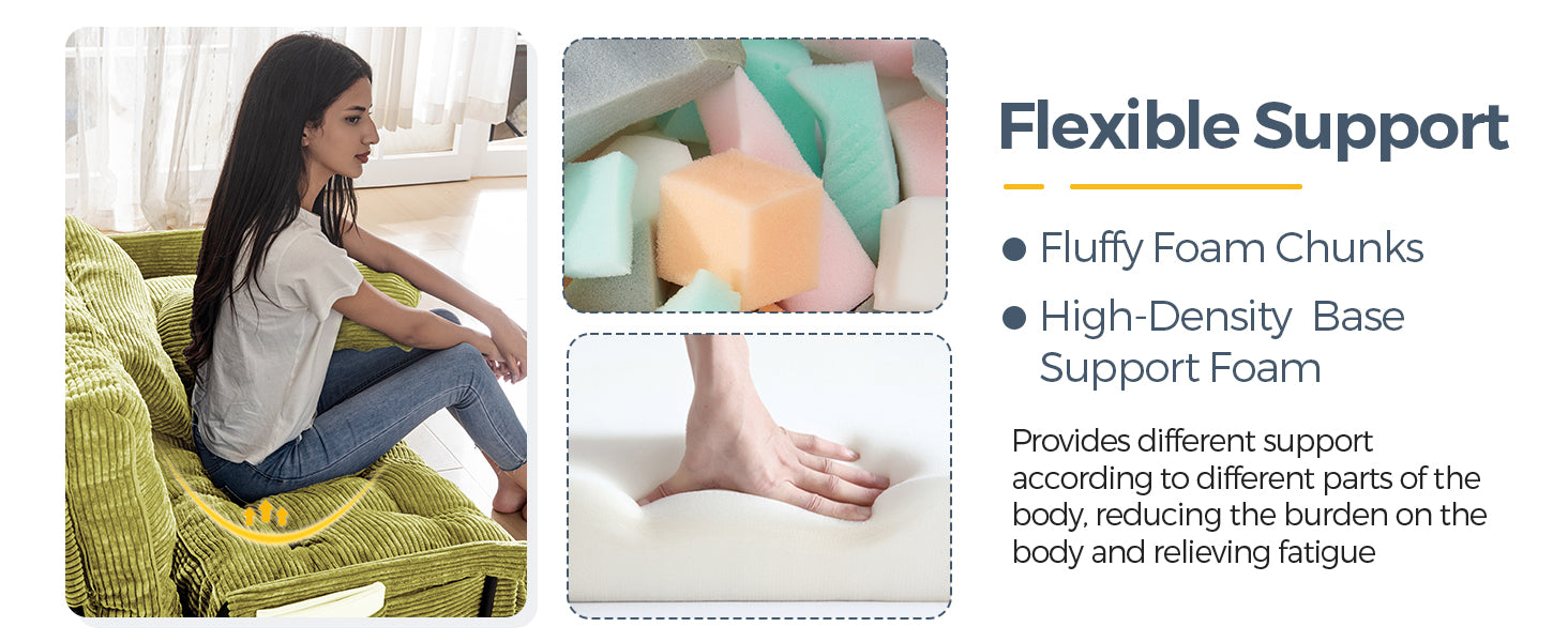 Adjustable Multi-function Floor Couch