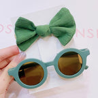 "Coco Darlin" Inspired Kids Sunglasses & Bow Set