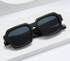 "Dont wait up" Fashion Plastic Frame Sunglasses