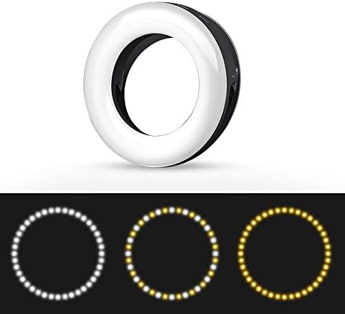 Selfie Ring Light Rechargeable Portable Clip-on Selfie Fill Light with 40 LED Weeknd Shop Online