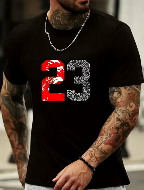 23 Men’s Causal Crew T- Shirt Weeknd Shop Online