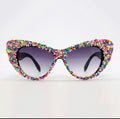 Sprinkle Me Down Cat Eye Sunglasses Weekend Shade Sunglasses