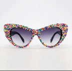 Sprinkle Me Down Cat Eye Sunglasses