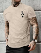 Men’s Casual As of Spades Crew Shirt - Weeknd Shop Online 
