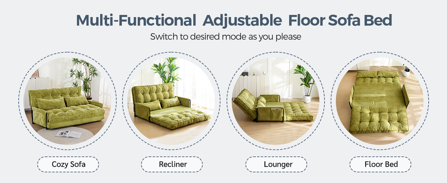 Adjustable Multi-function Floor Couch