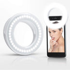 Selfie Ring Light Rechargeable Portable Clip-on Selfie Fill Light with 40 LED Weeknd Shop Online