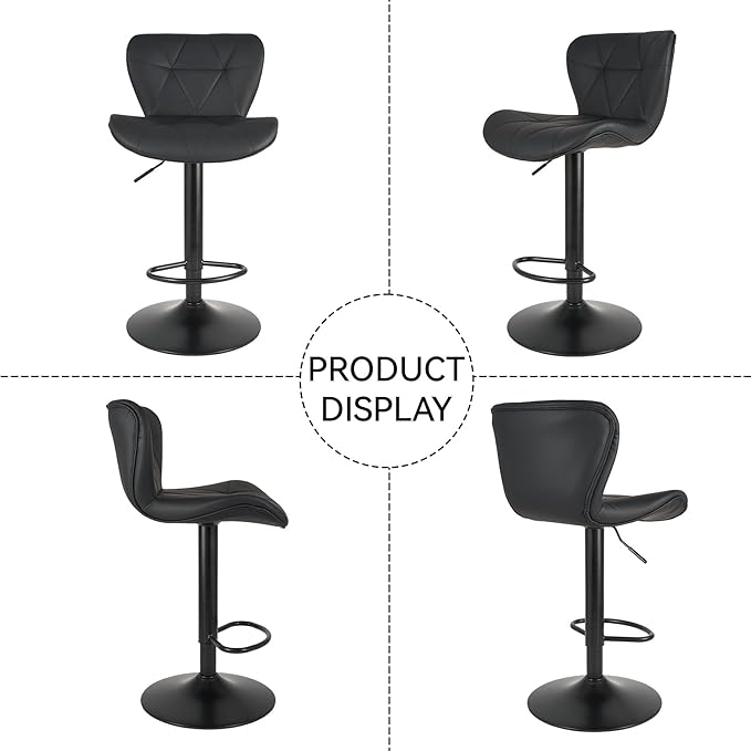 Nalupatio Modern Bar Stools Set of 2 Weeknd Shop Online
