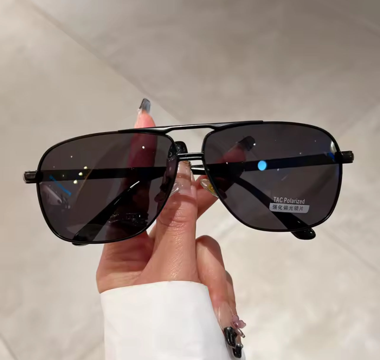 “Vacay Bae” Oversized Vintage Polarized Sunglasses