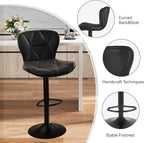 Nalupatio Modern Bar Stools Set of 2 Weeknd Shop Online