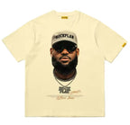 The James Big Head American Print T-shirt
