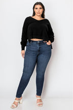 Chancy Corset Plus Super Skinny Jeans - Weeknd Shop Online
