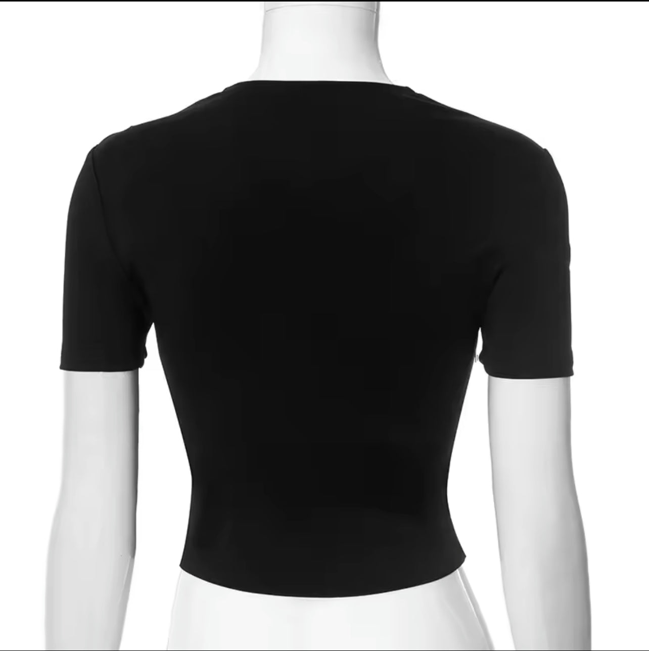 Tiana Women’s Fashion Short Sleeve Crop Top