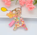 Summer Addition A-Z Letter Keychain Weeknd Shop Online