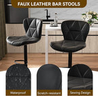 Nalupatio Modern Bar Stools Set of 2 Weeknd Shop Online