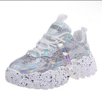 Women’s Chunky Platform Sequin Sneakers Weeknd Shop Online