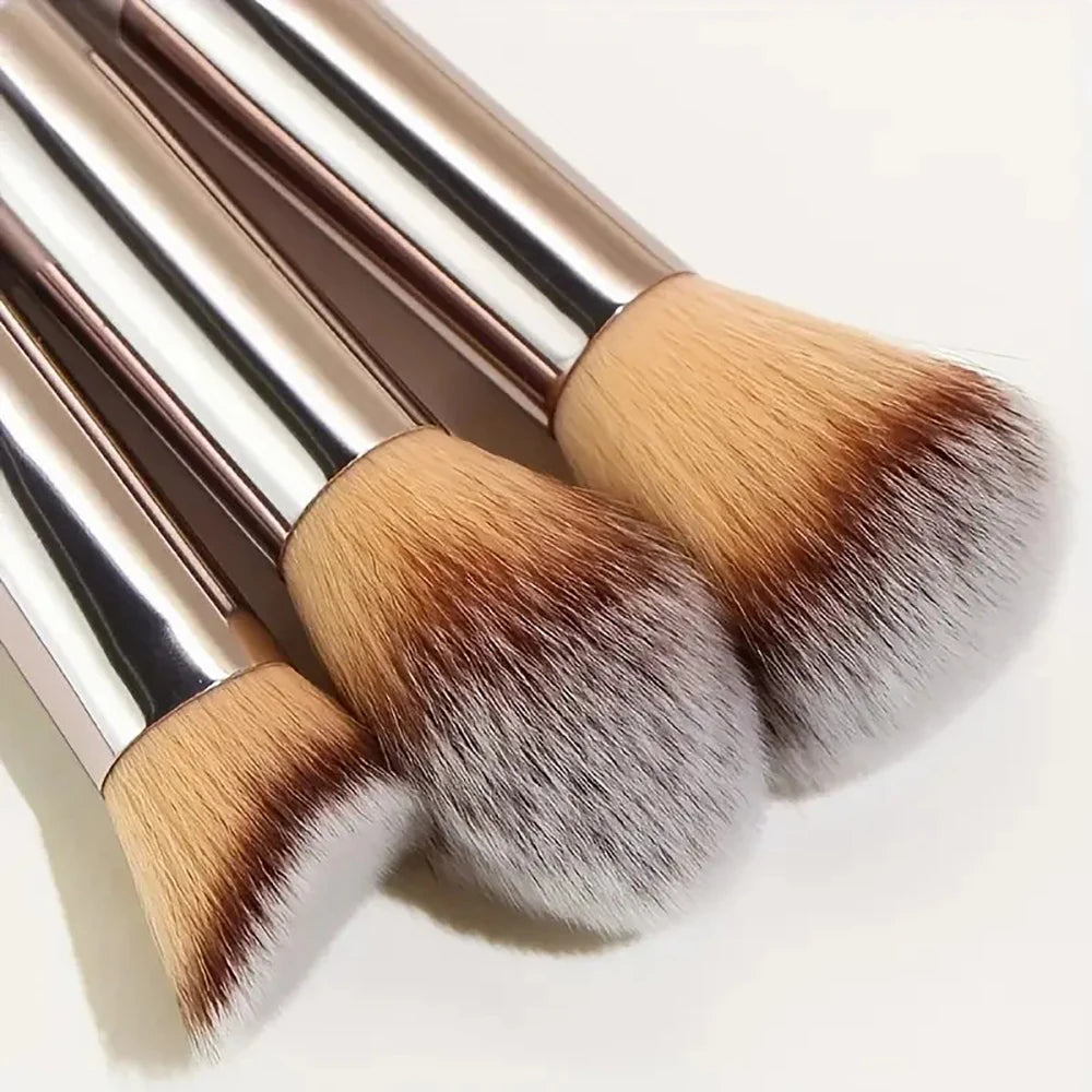 14-Piece Premium Synthetic Makeup Brush Set