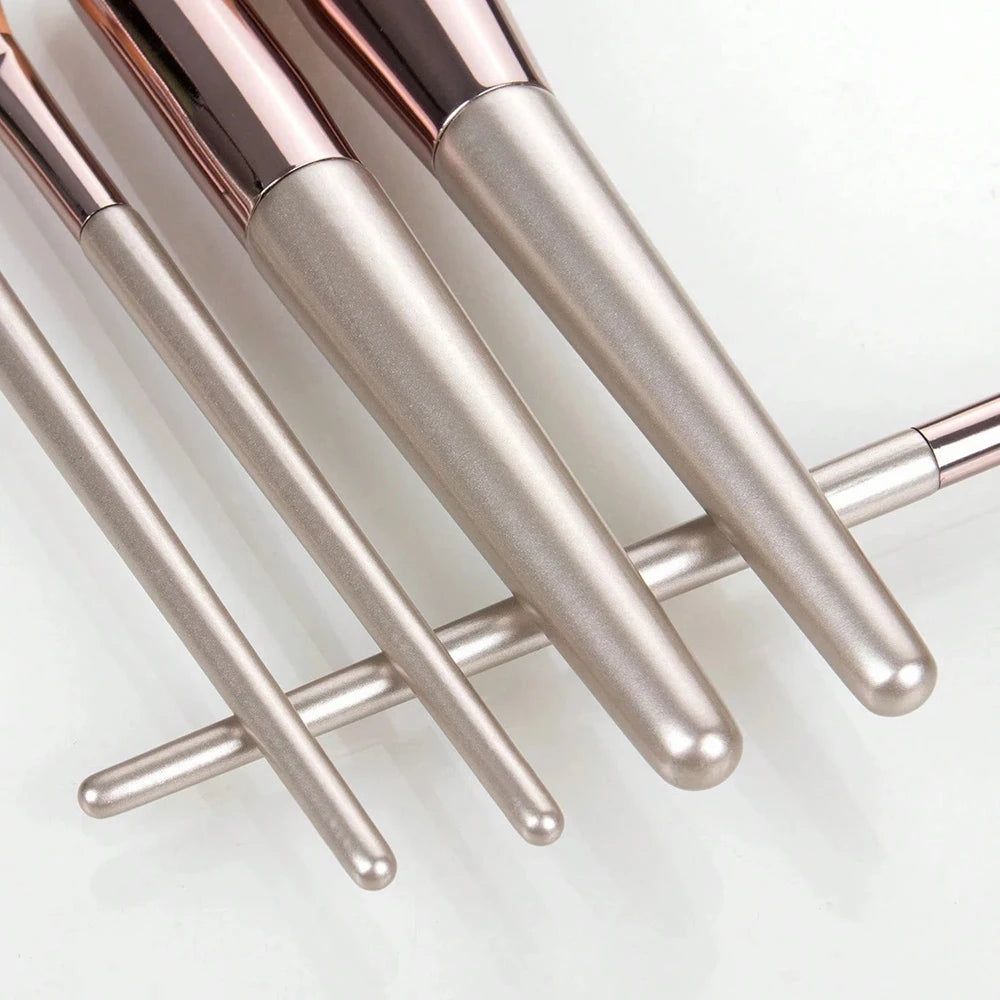 14-Piece Premium Synthetic Makeup Brush Set