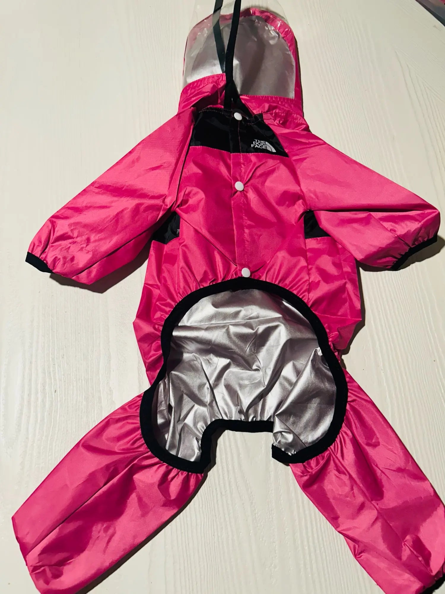 The Dog Face Waterproof Pet Raincoat – All-Weather Protection with Style