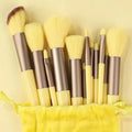 Yellow 13PCS Makeup Brushes Set – Super Soft Detail Brushes Weeknd Shop Online