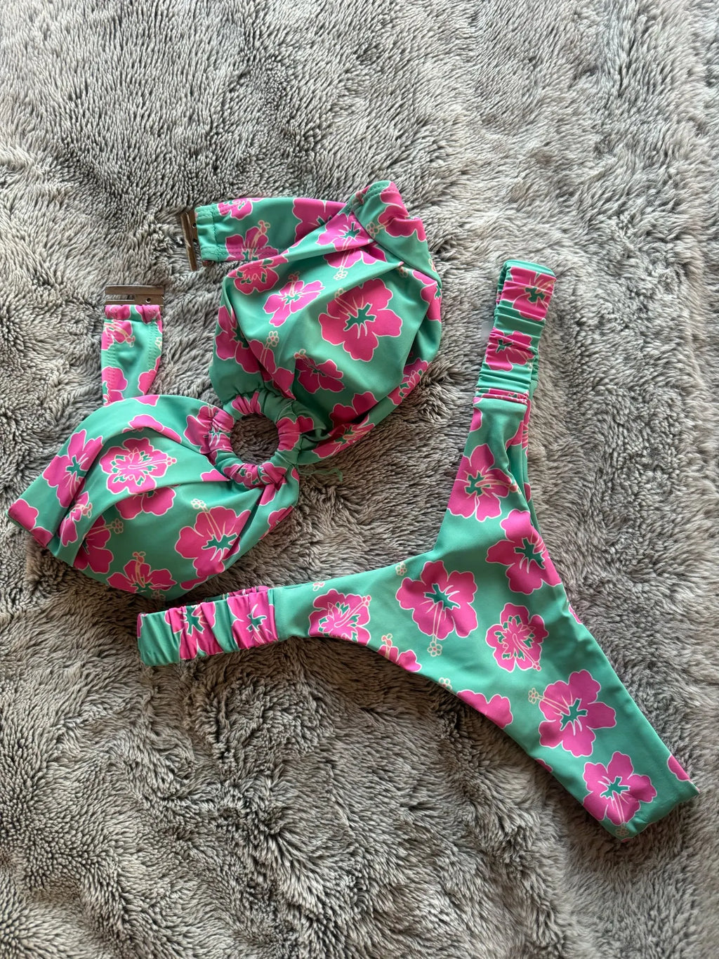 Weeknd Shop Bandeau Swimsuit 