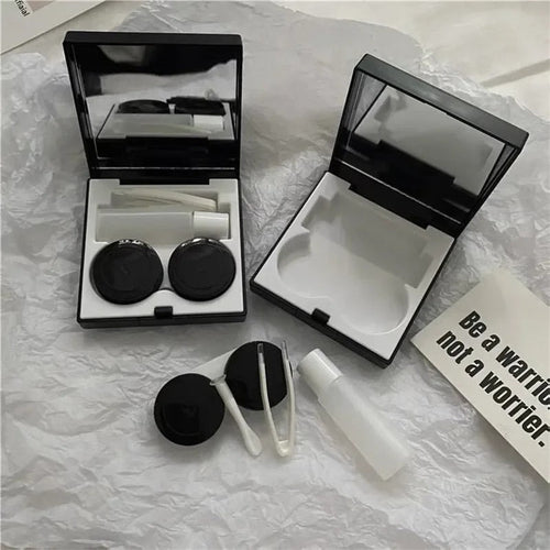 Black Elegant Contact Lens Holder Weekend Shade Sunglasses