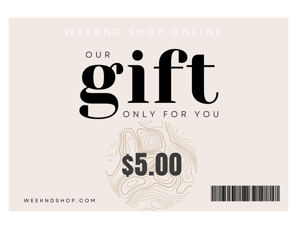 Weeknd Shop Gift Card