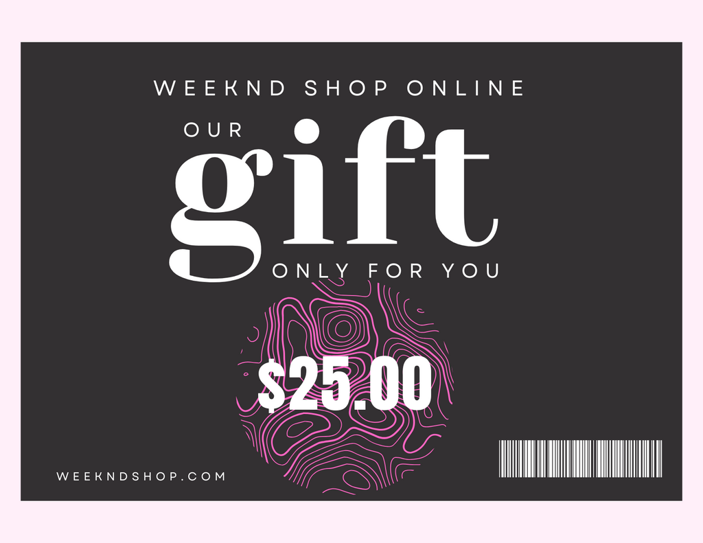 Weeknd Shop Gift Card