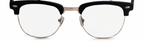 Club Master Inspired Glasses with Clear Lens