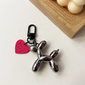 Acrylic Cartoon Balloon Dog Keychains Weekend Shade Sunglasses