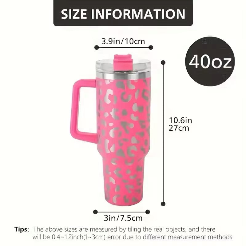 40oz Tumbler with Stainless Steele Straw Weekend Shade Sunglasses
