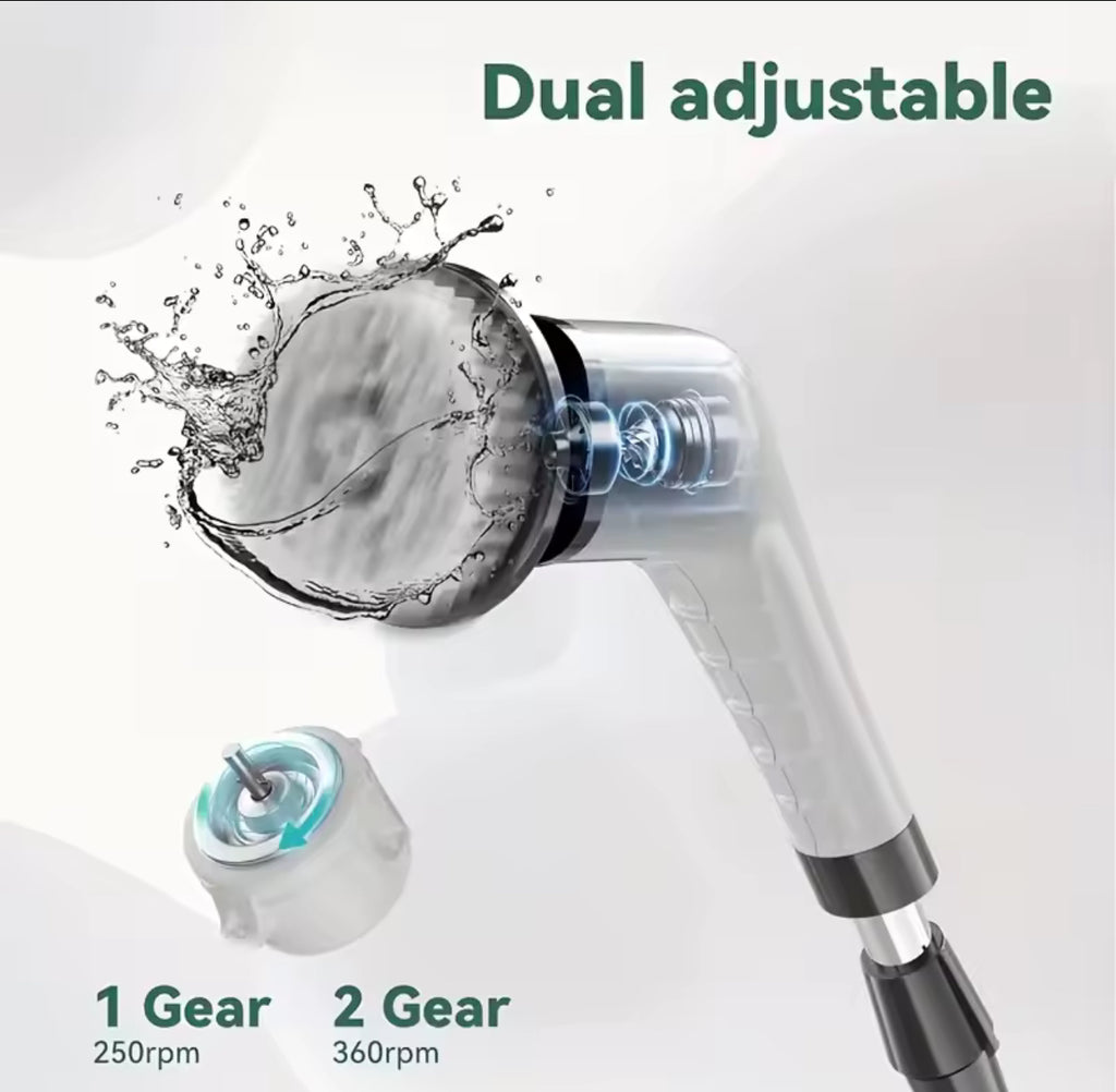 9 in 1 Electric Cleaning Brush Electric Spin Cleaning