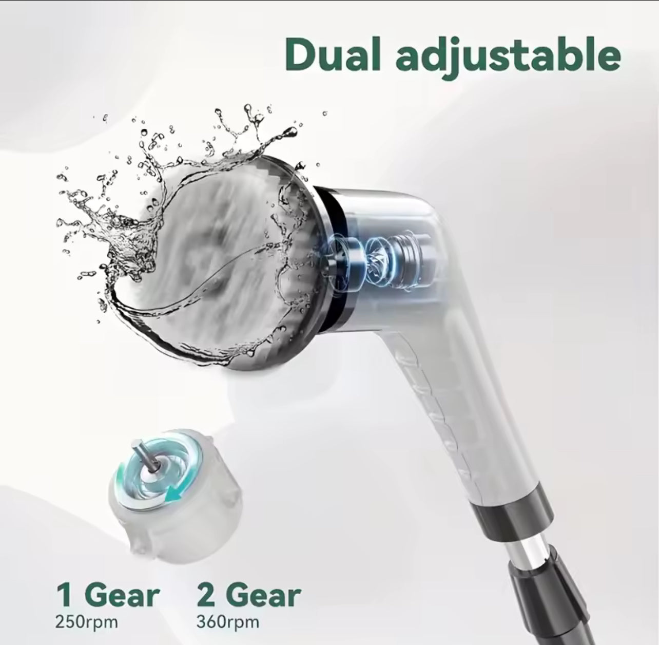 9 in 1 Electric Cleaning Brush Electric Spin Cleaning