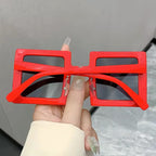 Vintage 2025 Square Oversize Women Sunglasses Weekend Shade Sunglasses