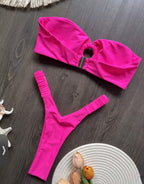 Brenda’s Micro Thong Bikini Set