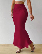 Women’s Elegant High-Waist Fishtail Skirt