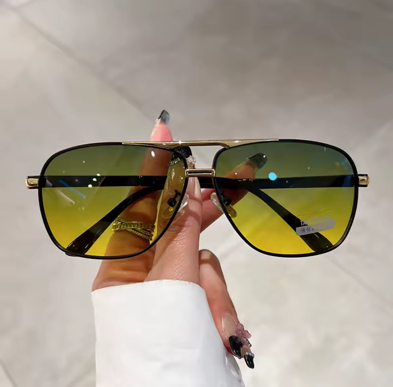 “Vacay Bae” Oversized Vintage Polarized Sunglasses