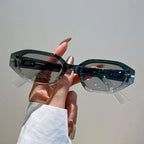 Women Small Frame Vintage Square Sunglasses - Weekend Shade