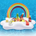 Floating Table Summer Party Bucket Rainbow Cloud Cup Holder Weekend Shade Sunglasses