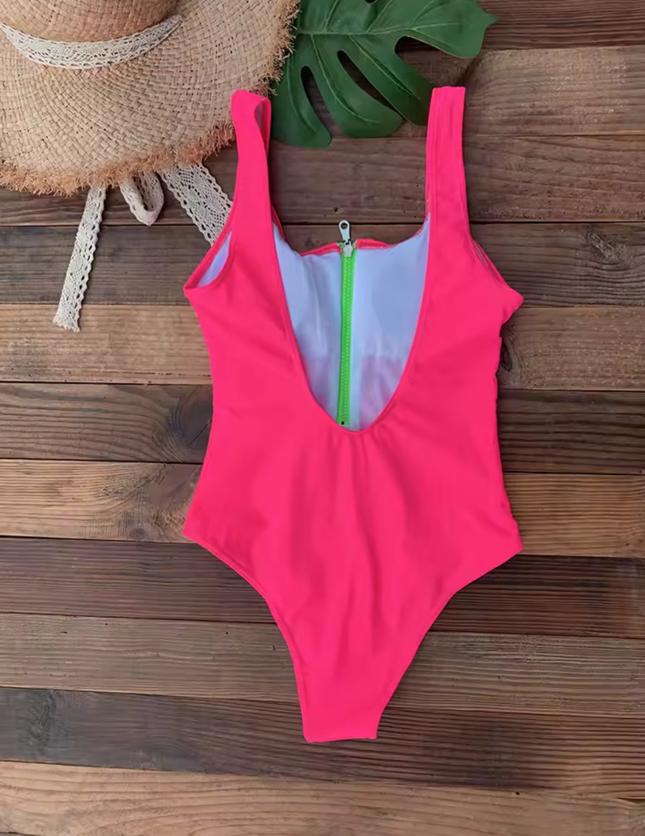 LaLaLaLa One Piece Simple Swimsuit