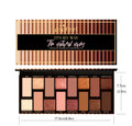 POPFEEL 16-Color Nude Eyeshadow Palette Weeknd Shop Online