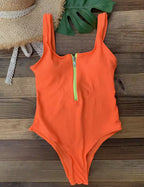 LaLaLaLa One Piece Simple Swimsuit