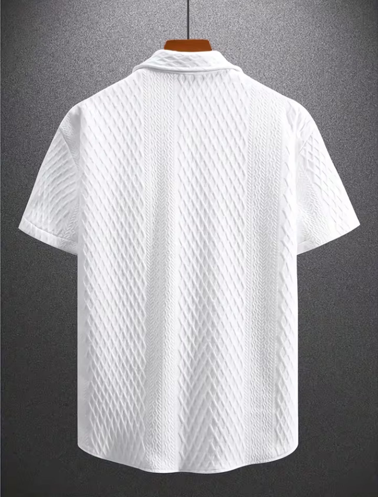 Men’s Summer Textured Shirt