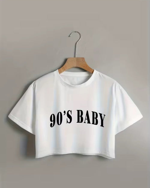 90’s Baby T-Shirt Crop Top Weeknd Shop Online